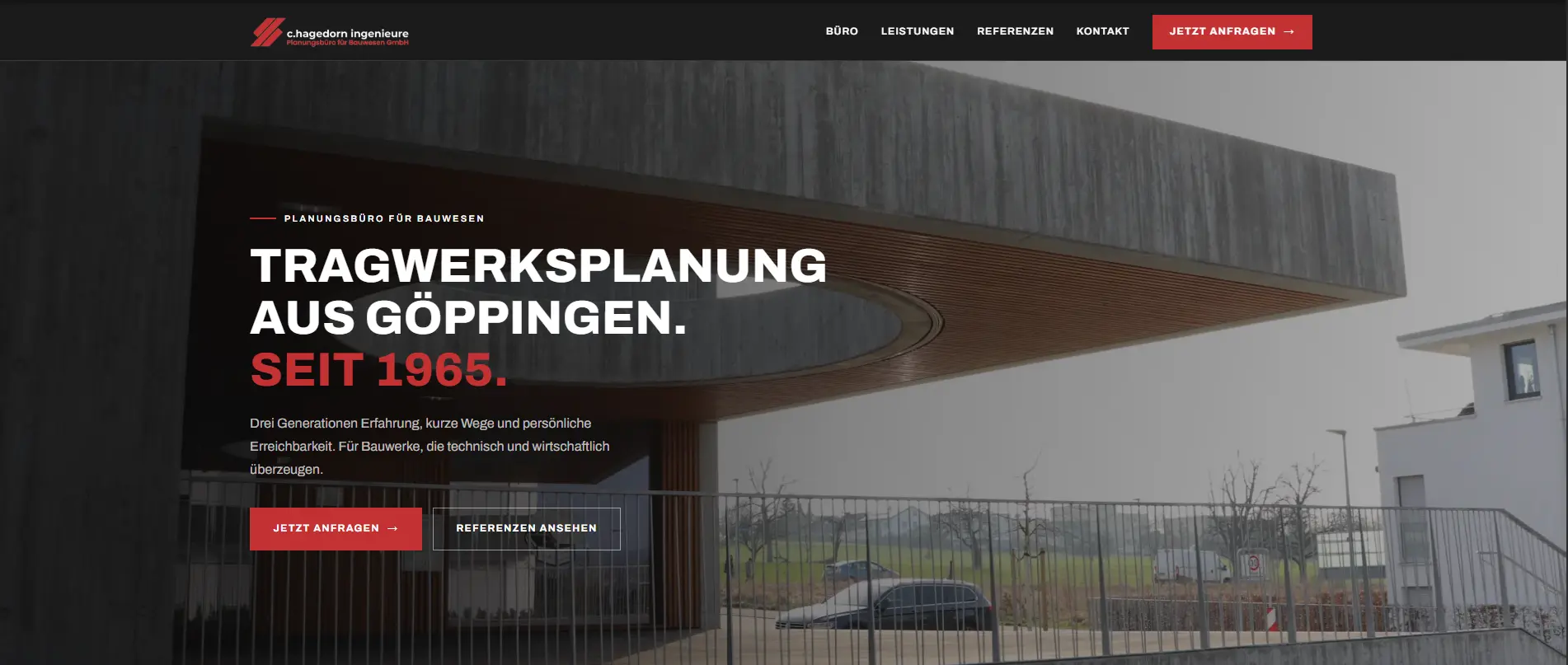 Webdesign by TodiMedia - Website c.hagedorn